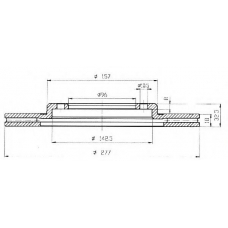 BDC3743 QUINTON HAZELL Тормозной диск