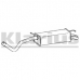 240751 KLARIUS Глушитель выхлопных газов конечный