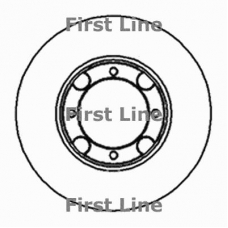 FBD490 FIRST LINE Тормозной диск