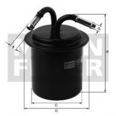 WK 711 MANN-FILTER Топливный фильтр