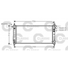234387 VALEO Радиатор, охлаждение двигателя