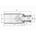KP066 HUTCHINSON Пылезащитный комплект, амортизатор