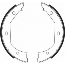 GS8656 TRW Комплект тормозных колодок, стояночная тормозная с