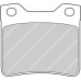 FDB1415 FERODO Комплект тормозных колодок, дисковый тормоз