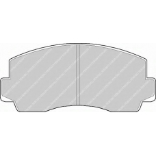 FDB170 FERODO Комплект тормозных колодок, дисковый тормоз