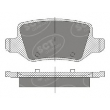 SP 410 SCT Комплект тормозных колодок, дисковый тормоз