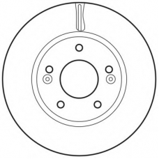 562625BC BENDIX Тормозной диск