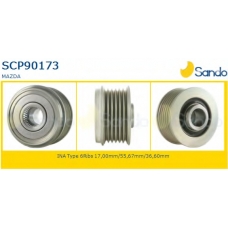 SCP90173 SANDO Ременный шкив, генератор