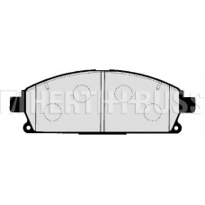 J3601090 NIPPARTS Комплект тормозных колодок, дисковый тормоз