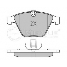 025 233 4720 MEYLE Комплект тормозных колодок, дисковый тормоз