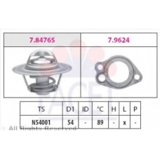 7.8478 FACET Термостат, охлаждающая жидкость