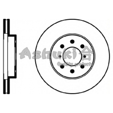 H039-72 ASHUKI Тормозной диск