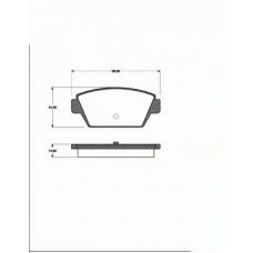 1501223009 S.b.s. Комплект тормозных колодок, дисковый тормоз