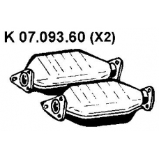 07.093.60 EBERSPACHER Катализатор; катализатор для переоборудования