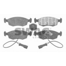 50 91 6022 SWAG Комплект тормозных колодок, дисковый тормоз