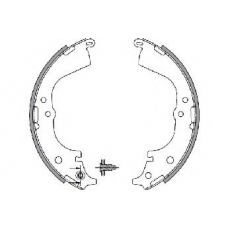 33965 SPIDAN Комплект тормозных колодок