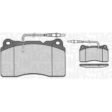 363916060498 MAGNETI MARELLI Комплект тормозных колодок, дисковый тормоз