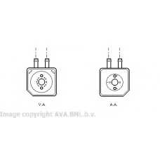 VW3086 Prasco масляный радиатор, двигательное масло