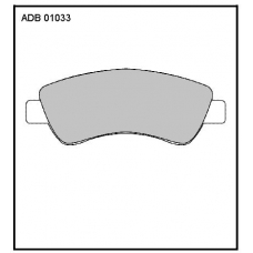 ADB01033 Allied Nippon Тормозные колодки