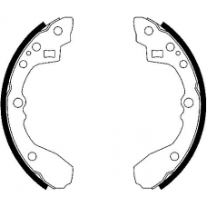 98101 0561 0 4 T056 TEXTAR Комплект тормозных колодок