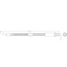 3331 REMKAFLEX Тормозной шланг