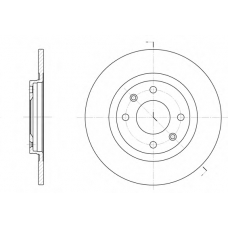 6241.01 REMSA Тормозной диск