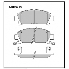 ADB3713 Allied Nippon Тормозные колодки