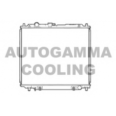 107252 AUTOGAMMA Радиатор, охлаждение двигателя