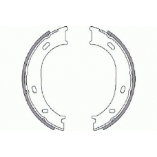 18492733663 S.b.s. Комплект тормозных колодок, стояночная тормозная с