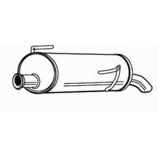22892 WALKER Глушитель выхлопных газов конечный