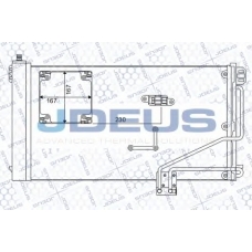 717M42A JDEUS Конденсатор, кондиционер
