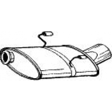 190-317 BOSAL Глушитель выхлопных газов конечный