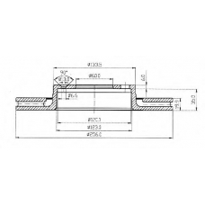 BDC3826 QUINTON HAZELL Тормозной диск
