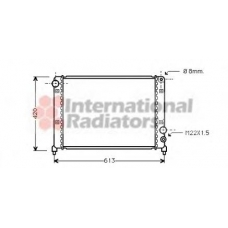 60012031 SCHLIECKMANN Радиатор, охлаждение двигателя