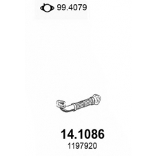 14.1086 ASSO Труба выхлопного газа