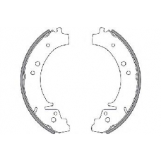 30368 SPIDAN Комплект тормозных колодок