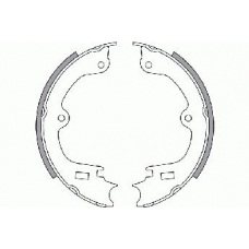 18492748246 S.b.s. Комплект тормозных колодок, стояночная тормозная с