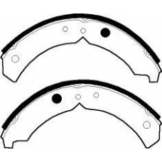 FSB351 FERODO Комплект тормозных колодок