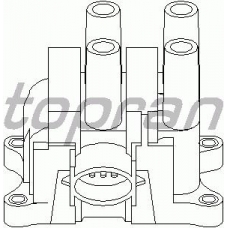 302 104 TOPRAN Катушка зажигания