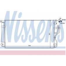 940208 NISSENS Конденсатор, кондиционер