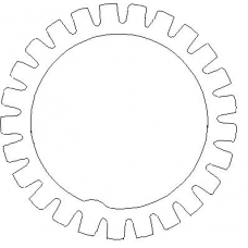 694.437 Elring Стопорная пластина, осевая гайка