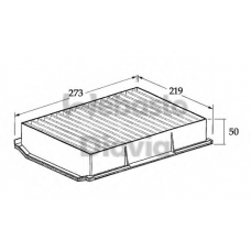 82D0325023A WEBASTO Фильтр, воздух во внутренном пространстве