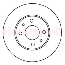 561083B BENDIX Тормозной диск