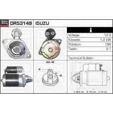 DRS3149 DELCO REMY Стартер