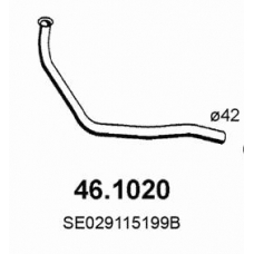46.1020 ASSO Труба выхлопного газа