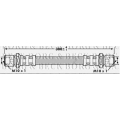 BBH7205 BORG & BECK Тормозной шланг