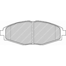FSL1337 FERODO Комплект тормозных колодок, дисковый тормоз