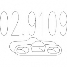 02.9109 MTS Буфер, глушитель