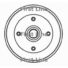 FBR701 FIRST LINE Тормозной барабан