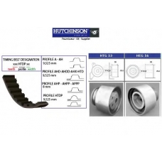 KH 62 HUTCHINSON Комплект ремня грм